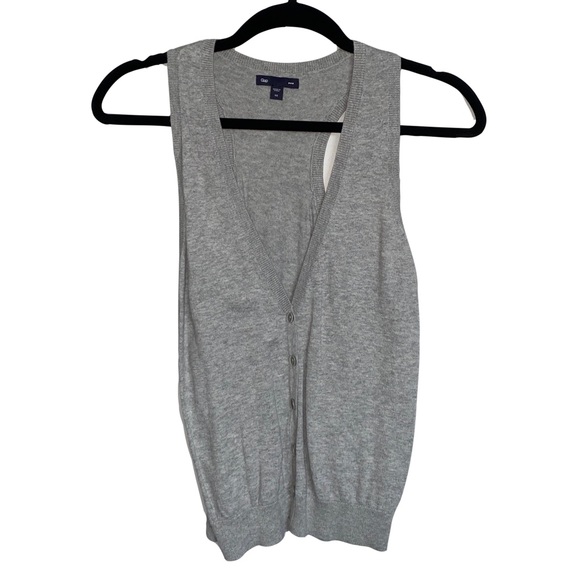GAP COTTON SWEATER VEST - Picture 1 of 3